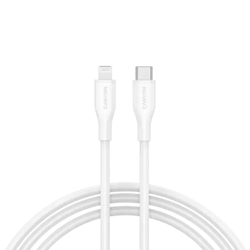 CANYON cable CLNM60 C-L 60W MFI 1m Silicon White