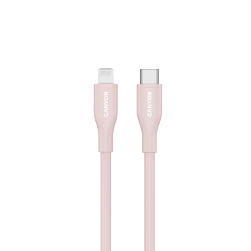 CANYON cable CLNM60 C-L 60W MFI 1m Silicon Pink - image 1