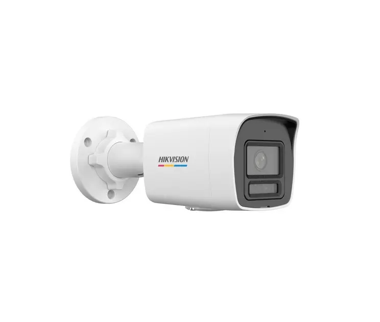 Камера, HikVision 4 MP ColorVu with Smart Hybrid Light Fixed Bullet Network Camera, 4 mm, F1.0, IR, White Light up to 30m, H.265+, IP67, built-in microphone, 12Vdc/PoE 7.5W - image 2