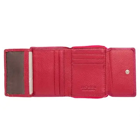 Дамски портфейл цвят малина ROSSI - image 4
