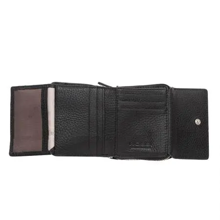 Дамски портфейл цвят черен ROSSI - image 4