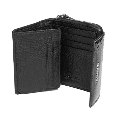 Дамски портфейл цвят черен ROSSI - image 5