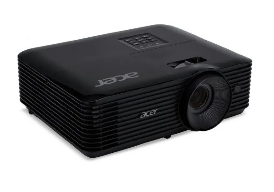 Мултимедиен проектор, Acer Projector X1228H, DLP, XGA (1024x768), 4800 ANSI Lm, 20 000:1, 3D, Auto keystone, HDMI, VGA in/out, RCA, RS232, Audio in/out, DC Out (5V/1A), 3W Speaker, 2.7kg, Black + Aopen EZCast CS2, Wifi Dual Band 2.4G/5G 802.11ac - image 1