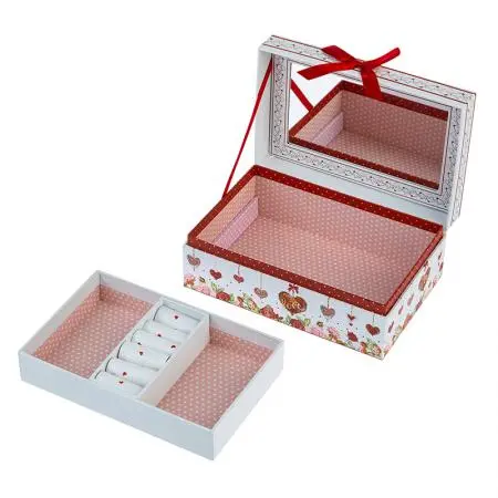 Cutie de bijuterii - inimă - 2