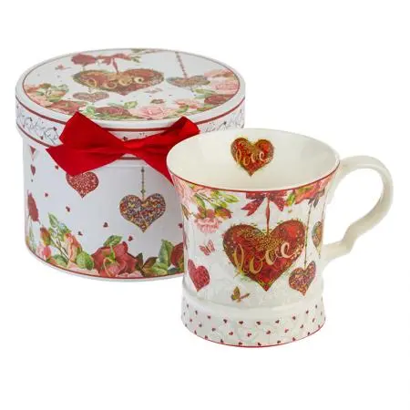 Ceașcă din porțelan pentru cafea - Inimă - 2