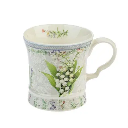 Ceașcă din porțelan pentru cafea/ceai - Lăcrămioară
