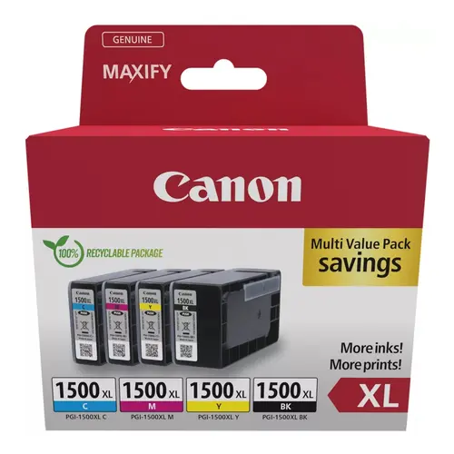 Consumabil, Canon PGI-1500XL BK/C/M/Y Multi Pack - 1