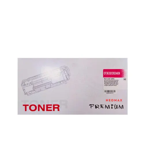 УНИВЕРСАЛНА КАСЕТА ЗА HP Color Laserjet Enterprise M552/M553/MFP M577/CANON image CLASS LBP 710/712 - HIGH CAPACITY - 0457C001 - /508X/ - CF363X / CRG040HM (CRG-040HM) - Magenta - PN HT-CF363X - NEOMAX