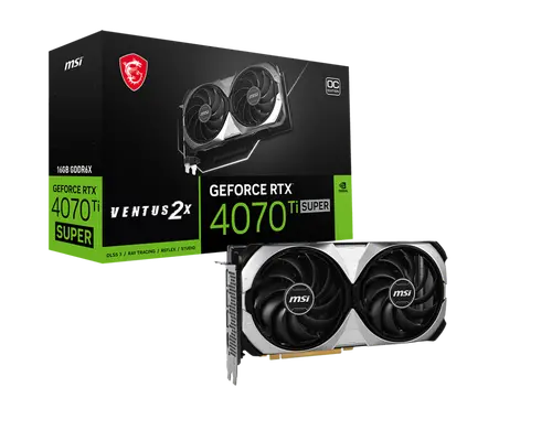 Видео карта, MSI RTX4070TI SUPER VENT 2X OC