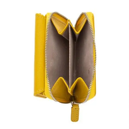 Дамски портфейл цвят жълт ROSSI - image 2