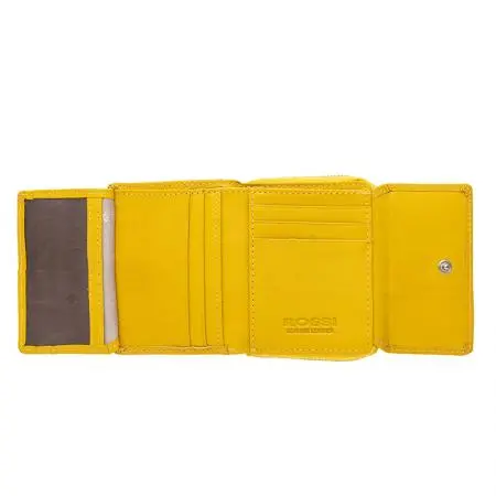 Дамски портфейл цвят жълт ROSSI - image 4
