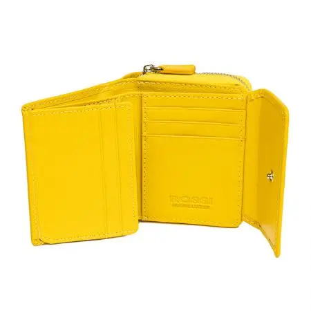 Дамски портфейл цвят жълт ROSSI - image 5