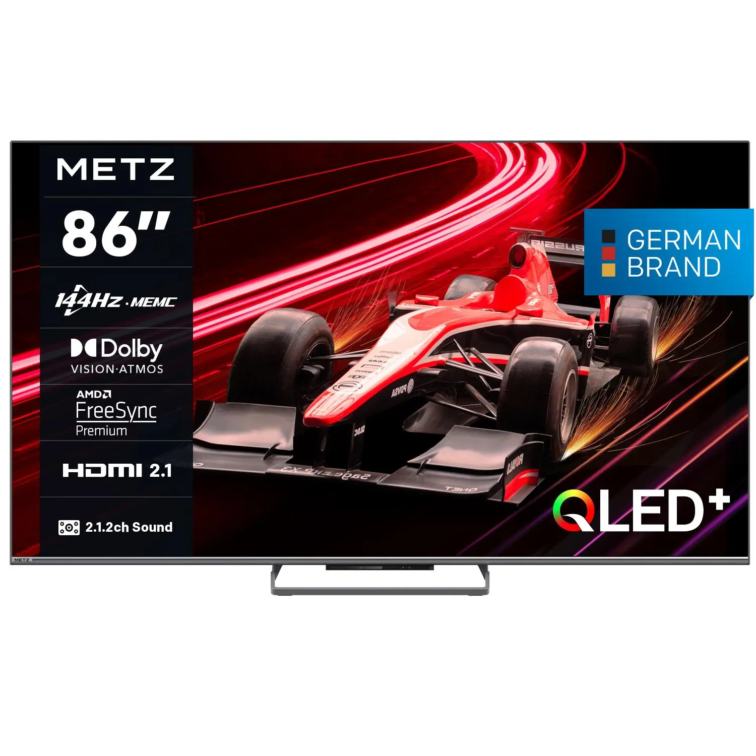 Televizor METZ 86MQE8000Z, 86"(217 cm), QLED, Google TV, 4K/UHD, 144Hz