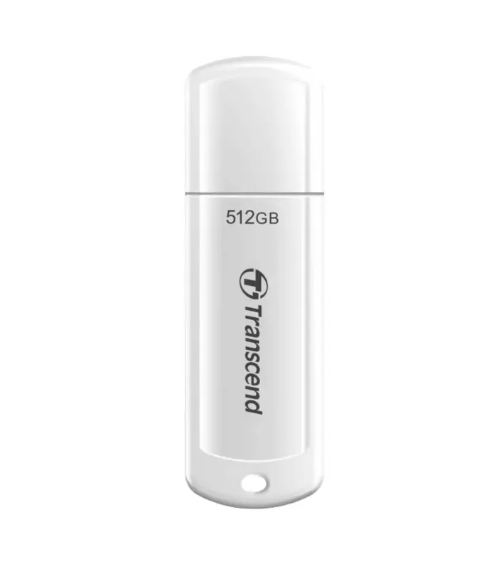 Памет, Transcend 512GB, USB3.1, Flash Drive, Capless, White