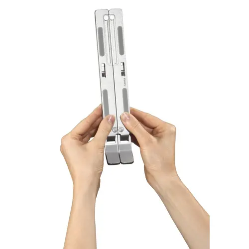 HAMA "Aluminium" βάση για laptop, αναδιπλούμενη, με κλίση, έως 39 cm (15,4"), ασημί - 5