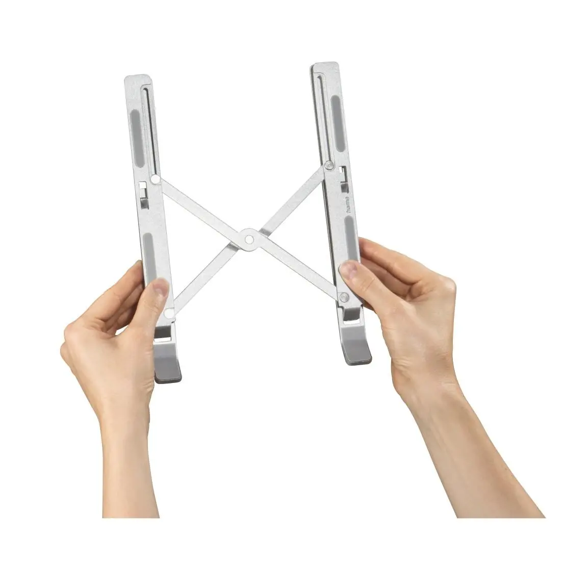HAMA "Aluminium" suport pentru laptop, pliabil, înclinabil, până la 39 cm (15,4"), argintiu - image 5