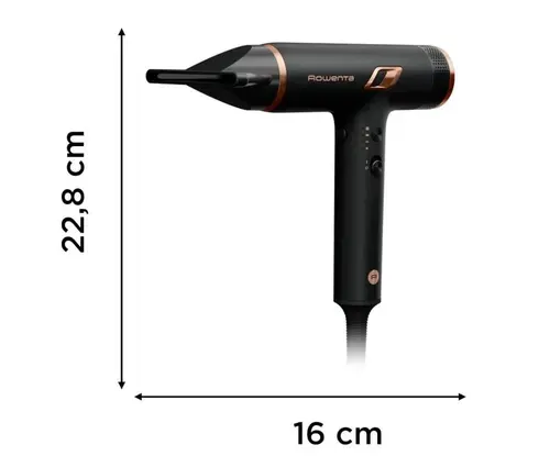 Uscător de păr, Rowenta HY8310F0 Maestria Nano - 6
