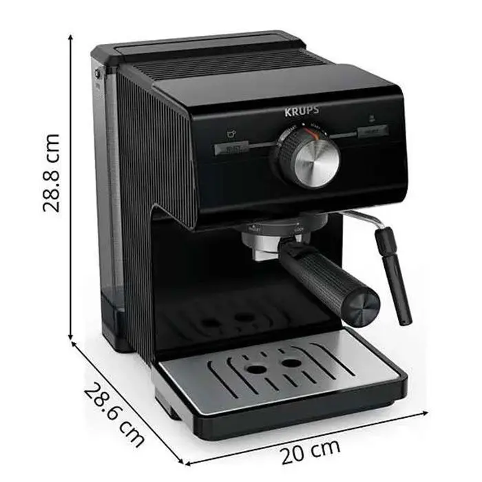 Καφετιέρα, Krups XP381810 Esp Pump Authentic C50 Blk Eu - image 2