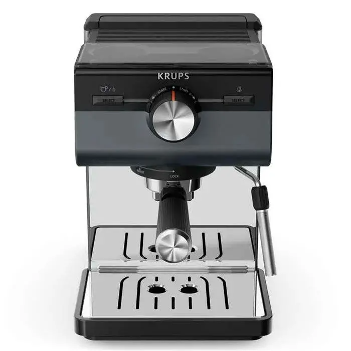 Μηχανή καφέ, Krups XP384E10 Esp Pump Authentic C90 Alu Eu - image 1