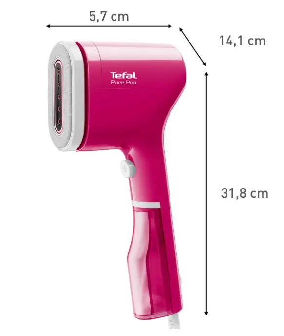 Συσκευή ατμού για ρούχα, Tefal DT2023F0 Garment Steamer Steambrush Pure - image 6