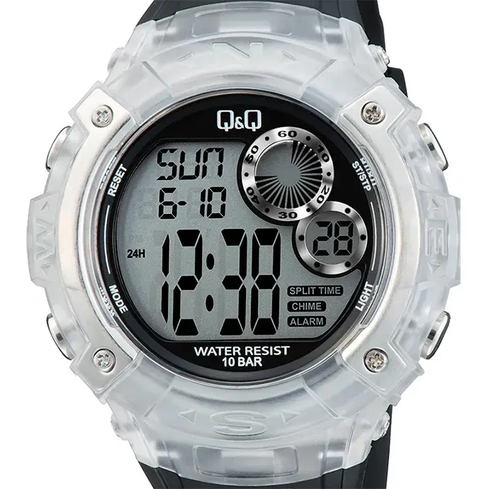 Ceas digital pentru bărbați Q&Q - G19A-001VY - image 1