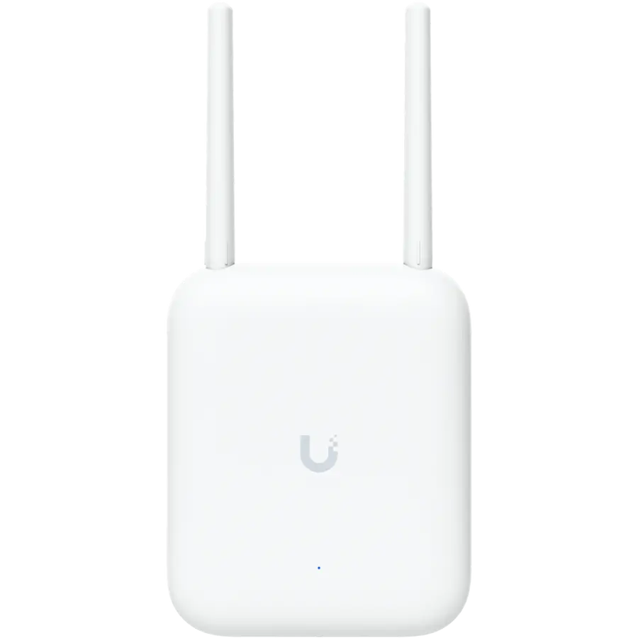 Точка за достъп Ubiquiti U7-Outdoor, WiFi 7, 1x 2.5GbE, 2x 4dBi, без PoE адаптер