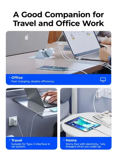 Orico cablu USB C-to-C PD 100W încărcare 1.0m alb - CDX-100CC-WH - 5