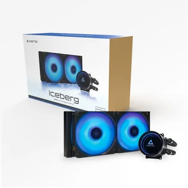 Вентилатор, Chieftec Iceberg 240 RGB - image 3