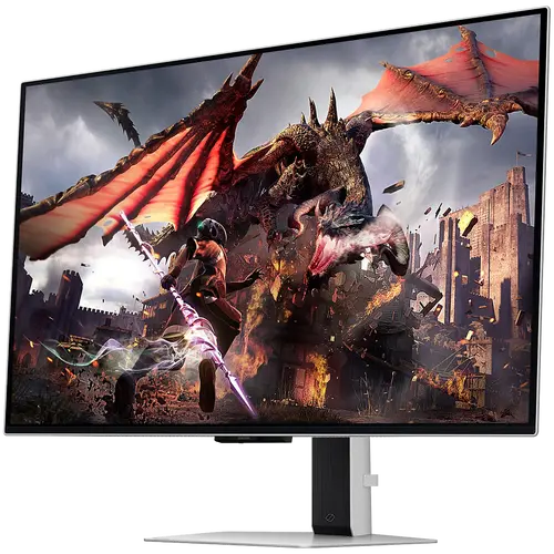 Οθόνη LED Samsung LS32DG802SUXDU G80SD Gaming, 32" UHD επίπεδη 16:9 (3840x2160) OLED 240z, 250 cd/㎡, 1000000:1, 0.03ms, 178/178, DisplayPort, HDMI - 2