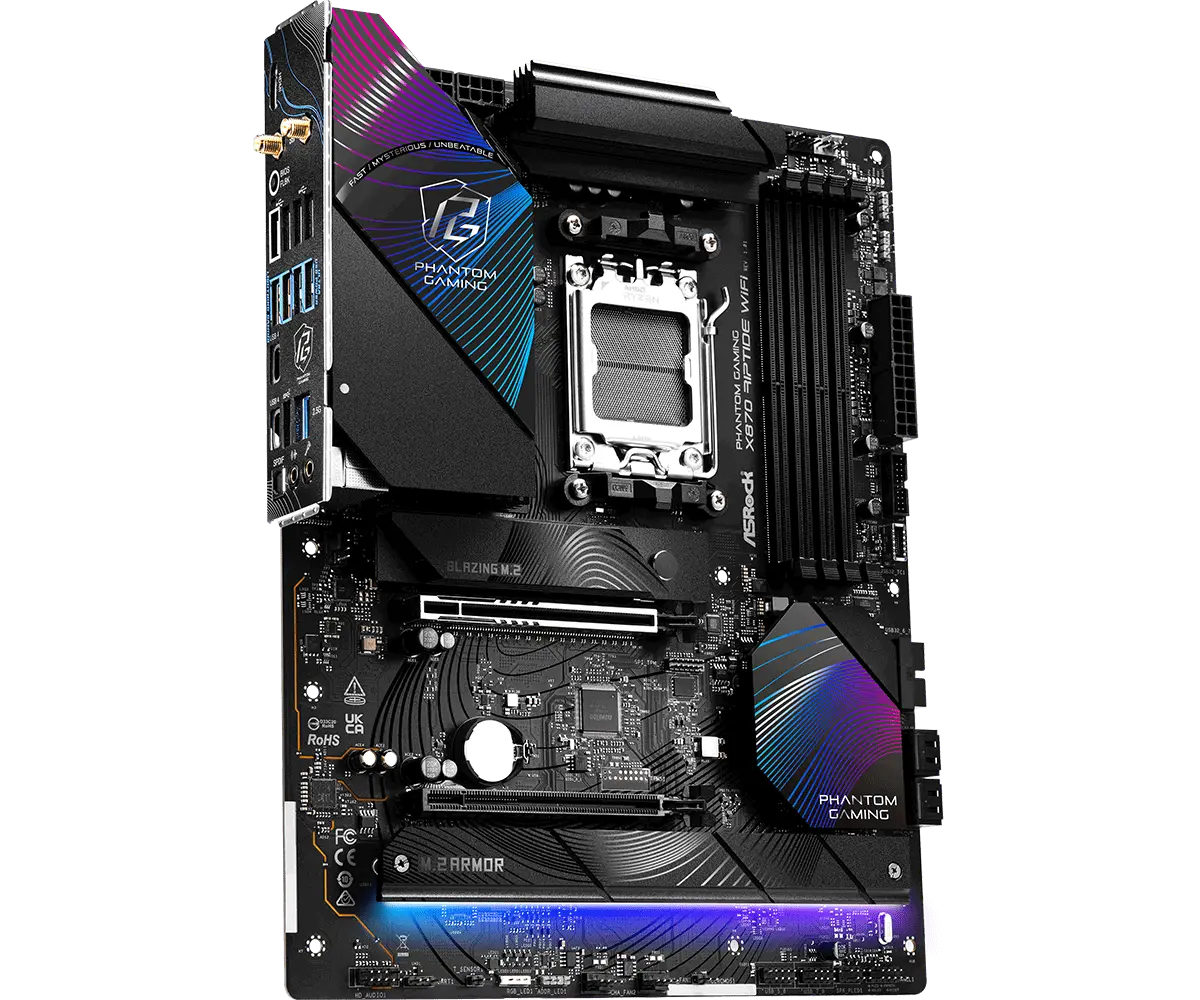 Дънна платка ASROCK X870 RIPTIDE WIFI, Socket AM5 - image 1