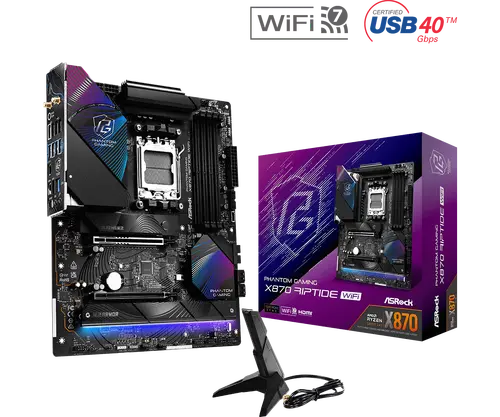 Дънна платка ASROCK X870 RIPTIDE WIFI, Socket AM5 - image 3