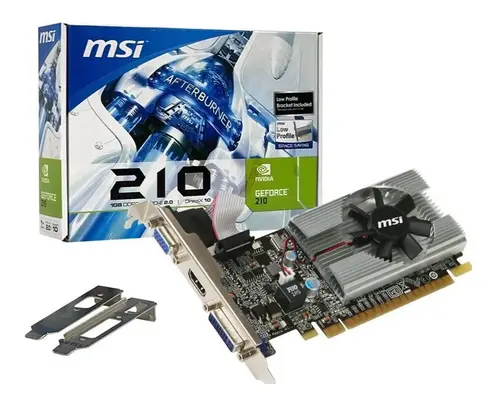 Κάρτα γραφικών, MSI N210-1GD3/LP - 1