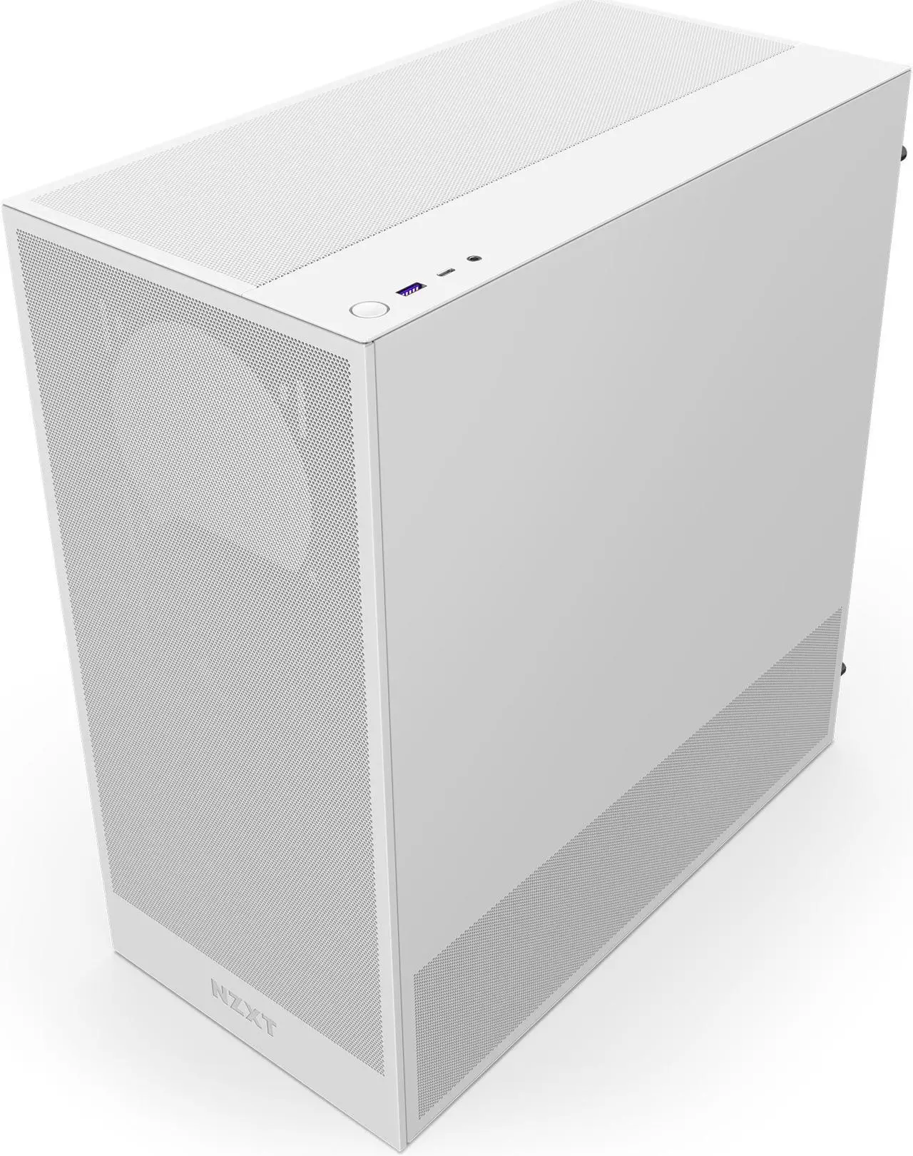 Кутия NZXT H5 Flow 2024 White, Mid-Tower - image 2