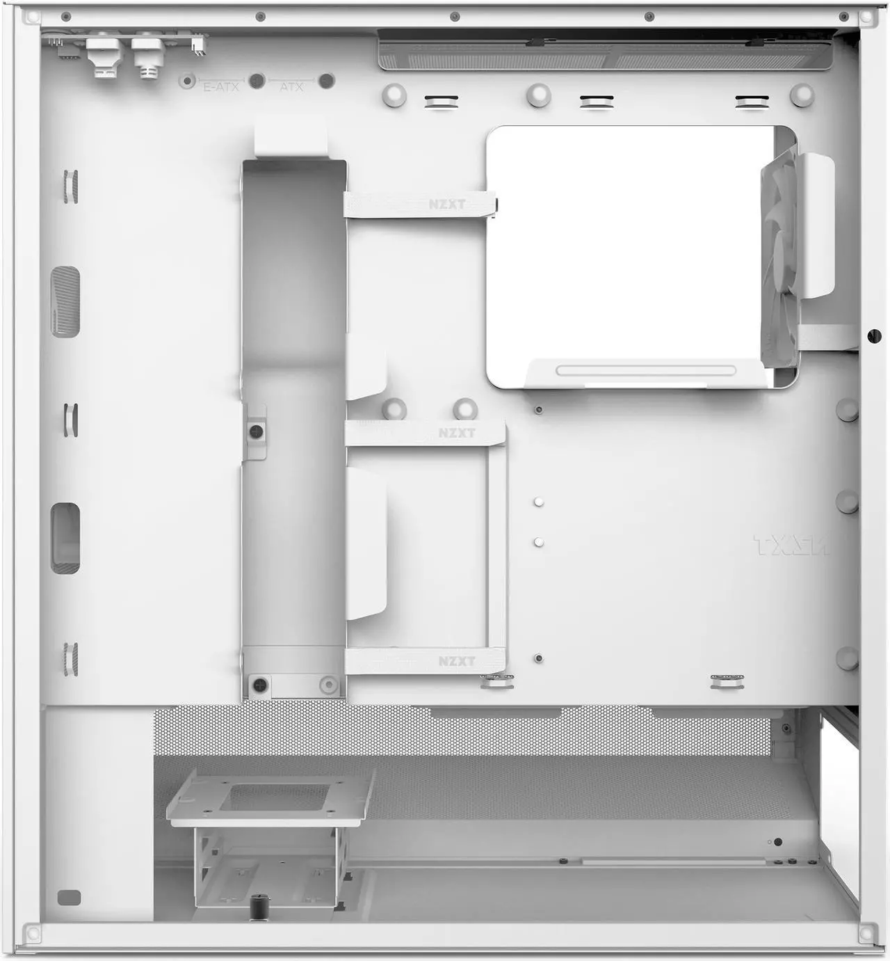 Кутия NZXT H5 Flow 2024 White, Mid-Tower - image 6