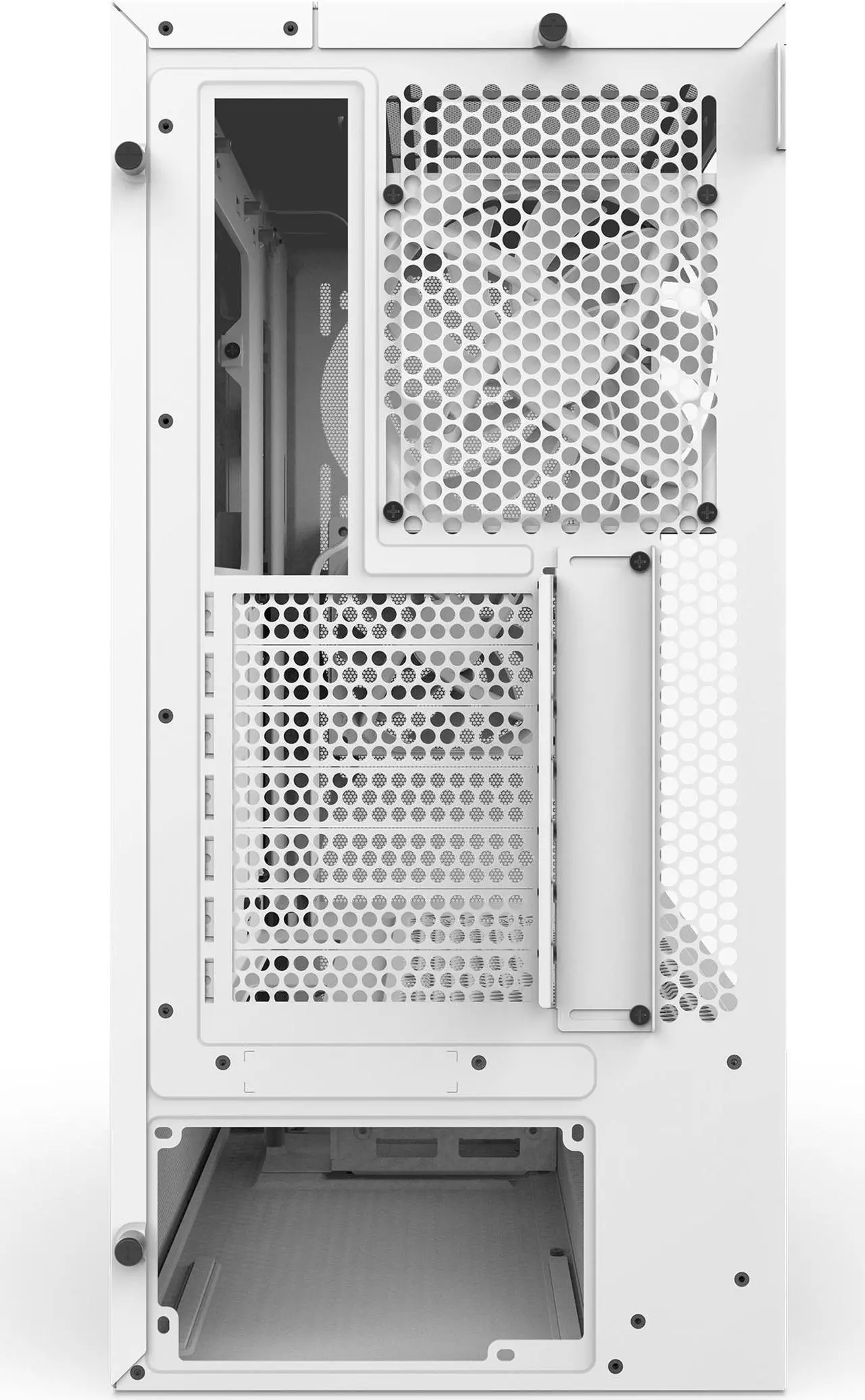 Кутия NZXT H5 Flow 2024 White, Mid-Tower - image 7