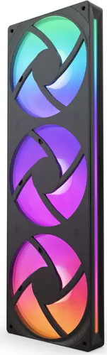 Set ventilatoare NZXT F360 Negru RGB Core - 2
