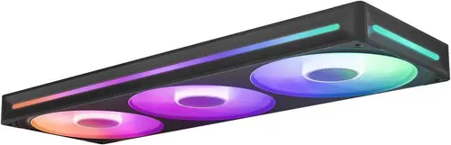 Комплект вентилатори NZXT F360 Black RGB Core - image 2