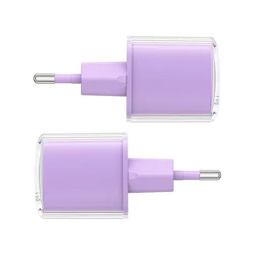 Acefast Универсално зарядно за стена Charger Wall GaN PD30W - A53 - USB-C x 1, Purple - image 1