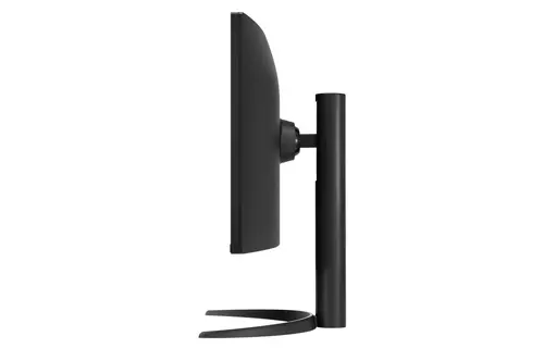 Монитор, LG 34WR55QK-B 34" UltraWide AG , Curved 21:9 VA Panel, 5ms, 3000:1, 300 cd/m2, WQHD 3440x1440, HDR10, sRGB 99% , USB type-C 65W , 100Hz, HDMI, DisplayPort, PBP, Height Adjustable, Tilt, Reader Mode, Headphone Out, Black - image 4