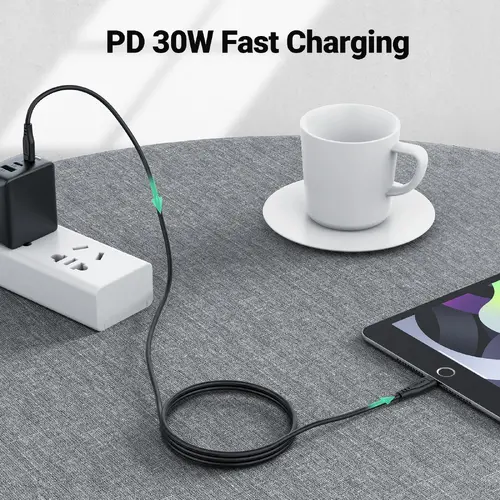 Acefast Кабел USB-C to Lightning Cable 30W 1.20m MFI Certified TPE - C3-01 - White - image 7