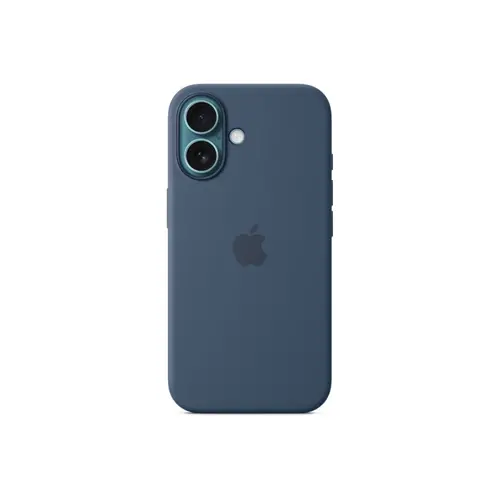 Калъф, Apple iPhone 16 Silicone Case with MagSafe - Denim - image 1