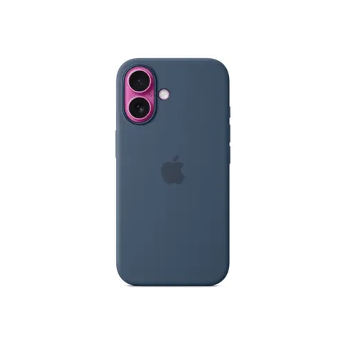 Калъф, Apple iPhone 16 Silicone Case with MagSafe - Denim - image 2
