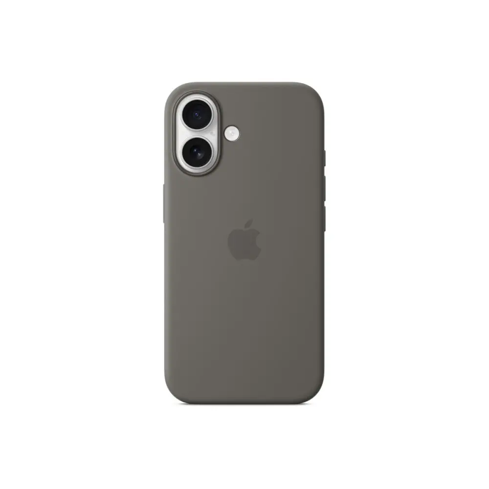 Калъф, Apple iPhone 16 Silicone Case with MagSafe - Stone Grey - image 3