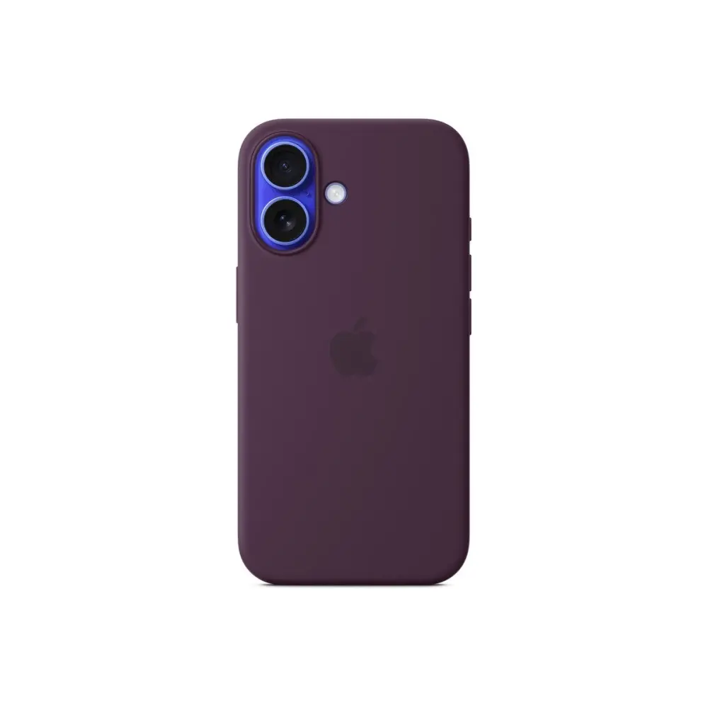 Калъф, Apple iPhone 16 Silicone Case with MagSafe - Plum