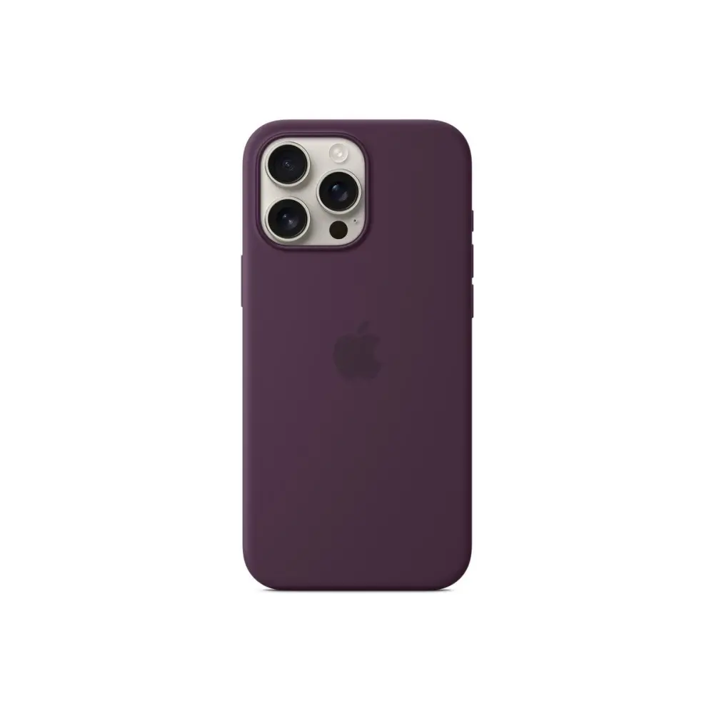 Калъф, Apple iPhone 16 Pro Max Silicone Case with MagSafe - Plum - image 1