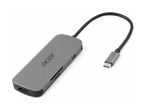 Σταθμός σύνδεσης, Acer 7in1 Type C dongle: 1 x HDMI, 3 x USB3.2, 1 x SD/TF, 1 x PD, Έως 5Gbps ταχύτητα μεταφοράς δεδομένων - 2