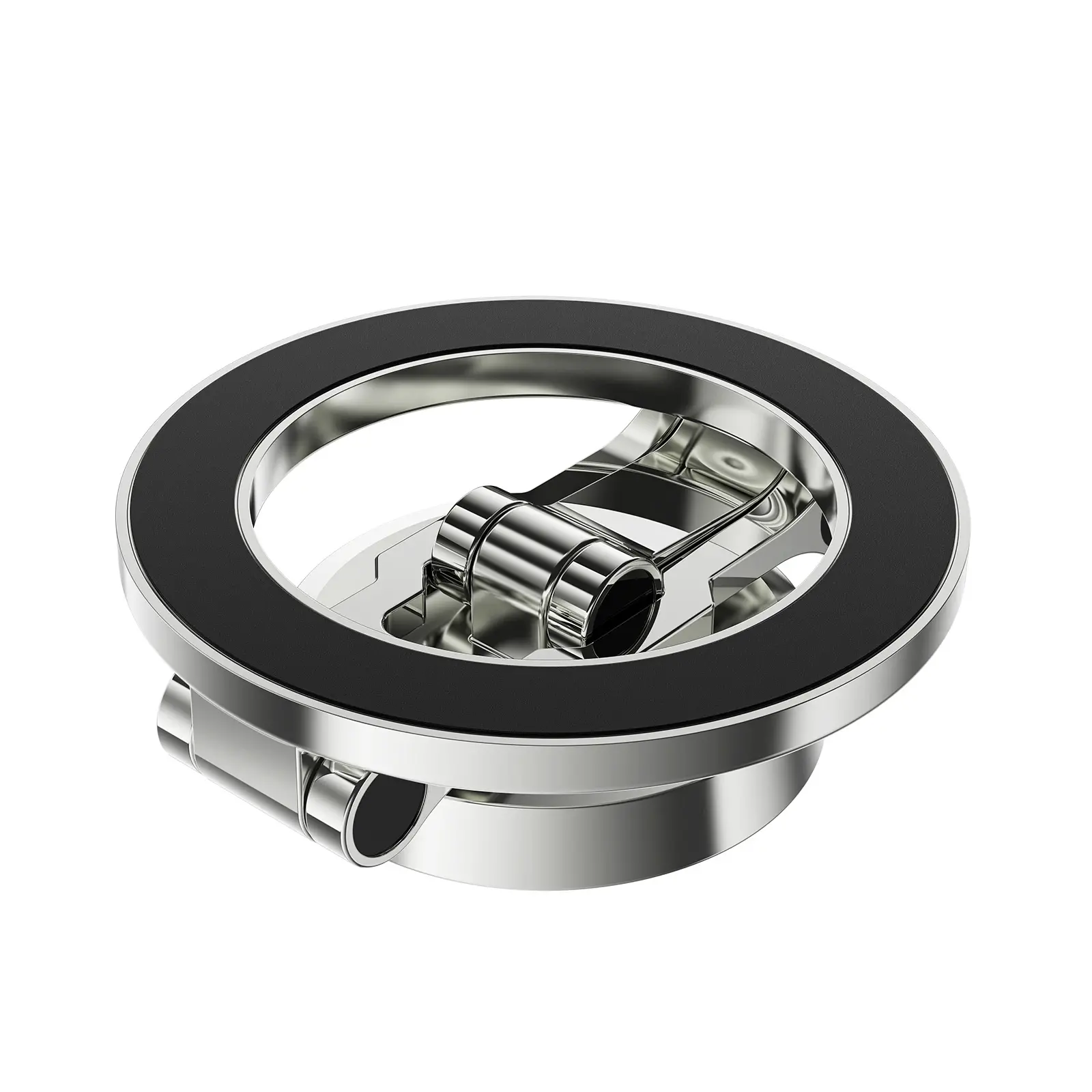 Acefast Стойка за телефон за кола Car phone holder - Metal, Magnetic Ring, 360 deg - D20 - Grey - image 1