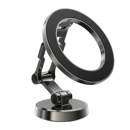 Acefast Стойка за телефон за кола Car phone holder - Metal, Magnetic Ring, 360 deg - D20 - Grey