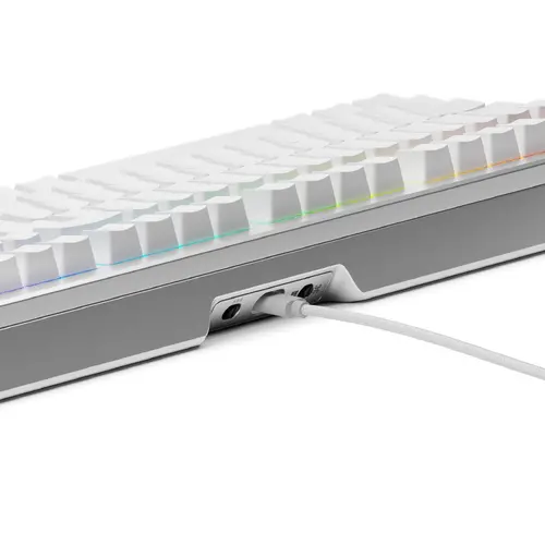 Геймърска механична клавиатура Glorious GMMK 3 Pro 100% Silver - Fox Linear Switches - image 3
