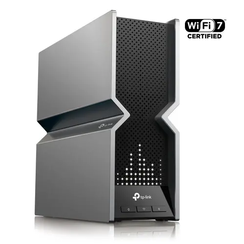 Безжичен рутер TP-Link Archer BE800,19 GbE WiFi7,4x2.5GbE,2x10GbE,1xSFP+,1xUSB 3 - image 1